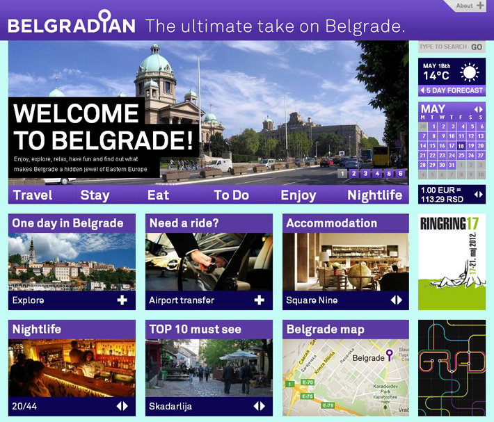 belgradian-website-shot